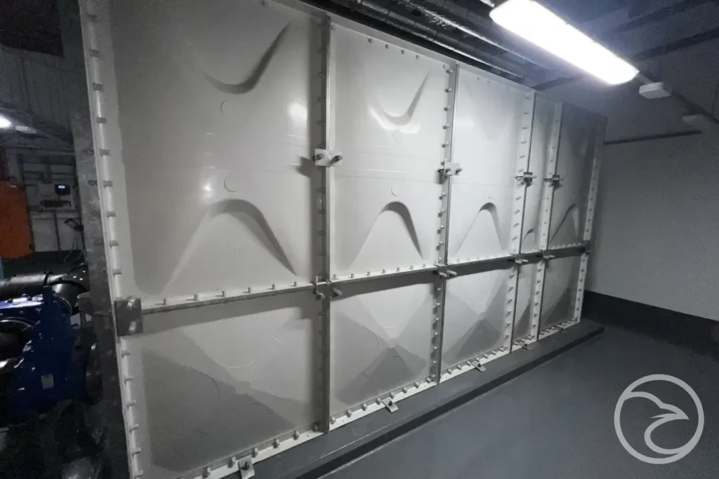 water tight joints in grp panel system