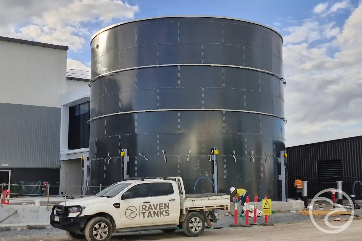 routine inspection of fire protection water tank