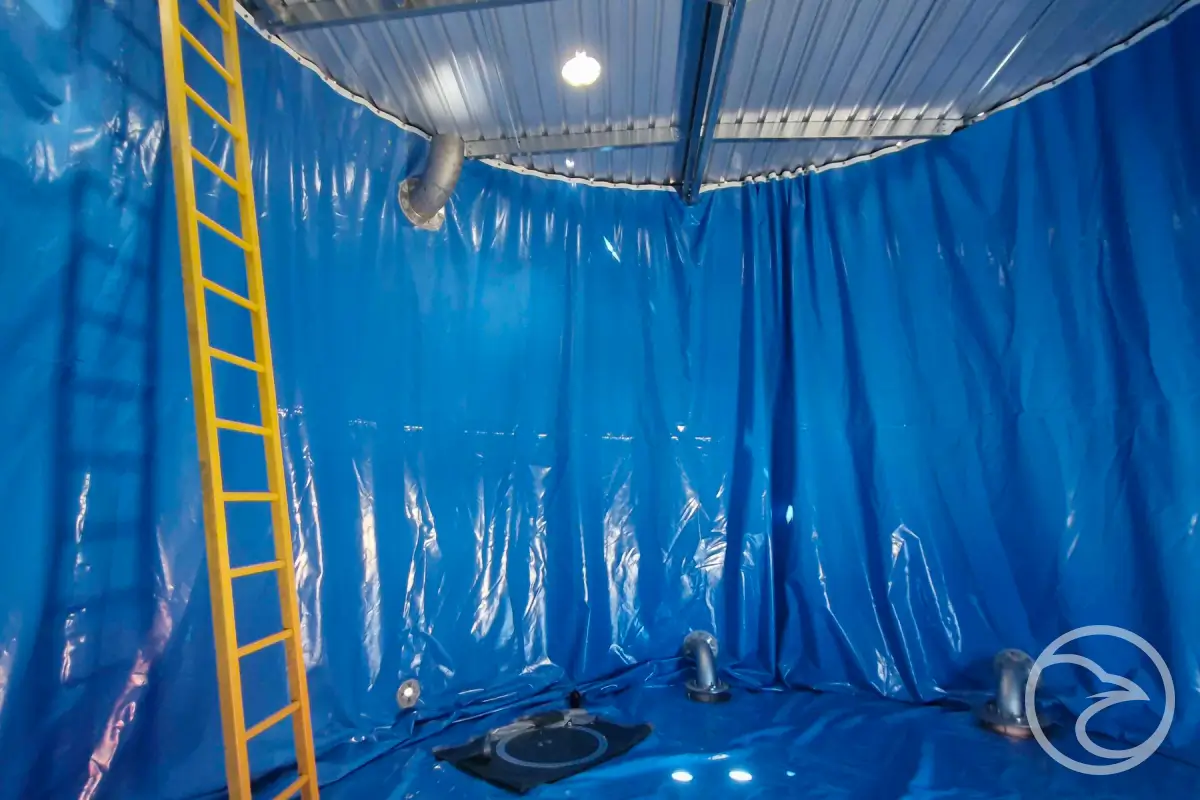 fire tank liner deterioration
