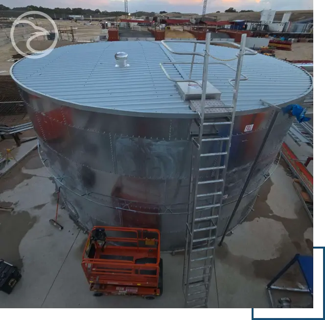 Fire water tank inspection