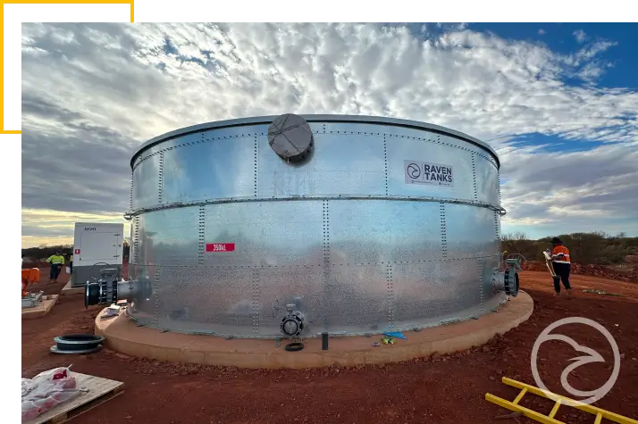 Fire water storage